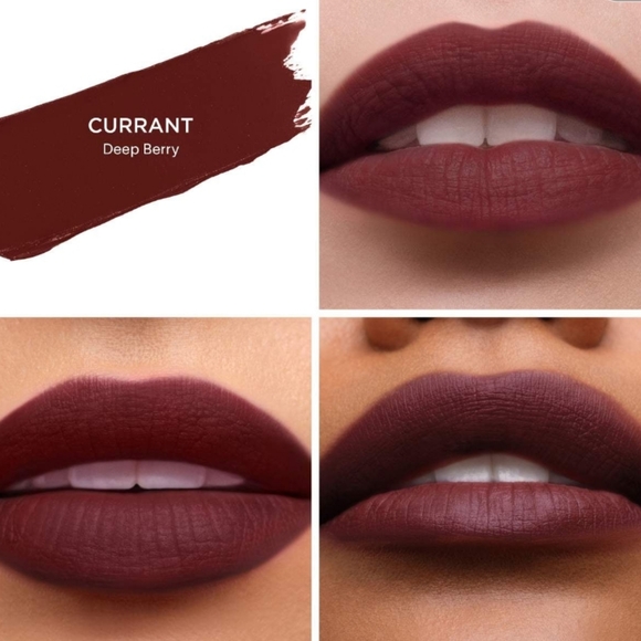 💄HP💄NIB HOURGLASS UNLOCKED SOFT MATTE LIPSTICK IN CURRANT - Picture 8 of 16